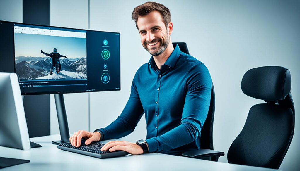 Desain laptop yang ergonomis