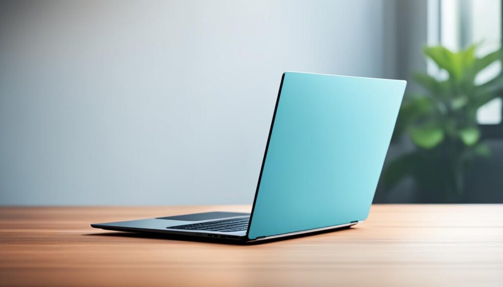 Desain laptop yang ramping