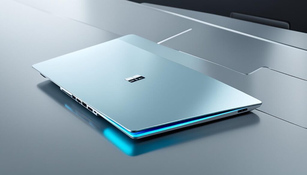 Desain laptop yang stylish