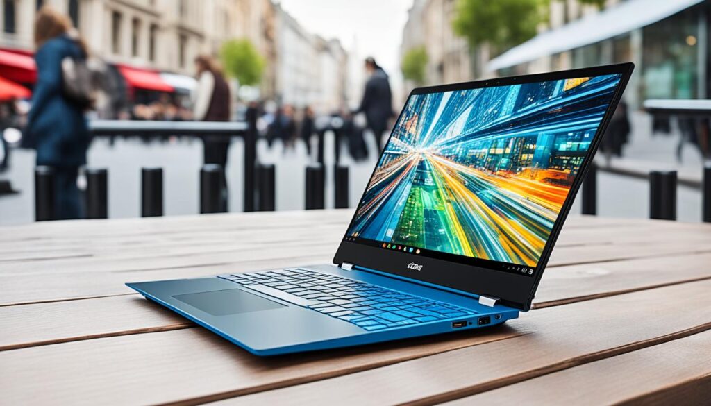 Laptop tipis dan ringan