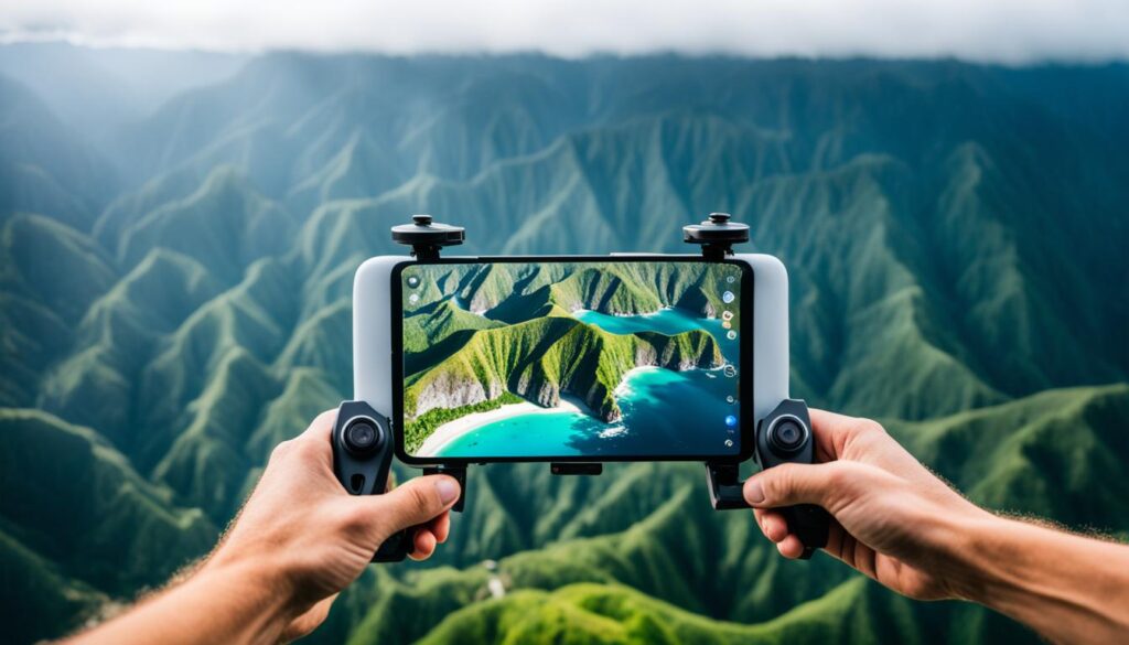 Drone kamera portabel