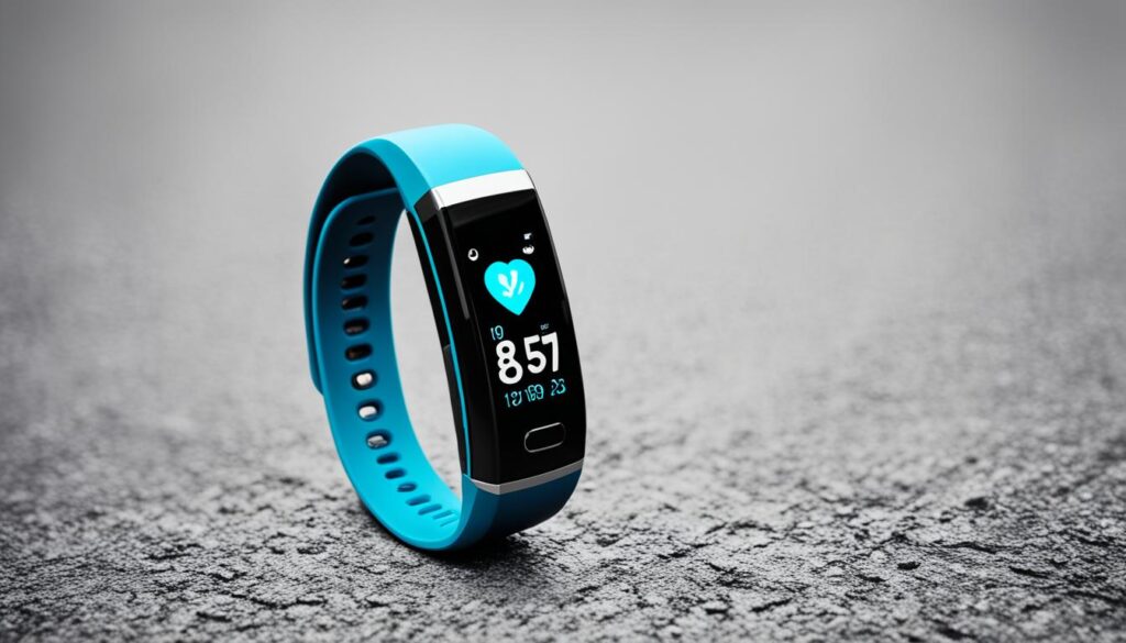 Fitness tracker dengan pengukuran kesehatan lanjutan