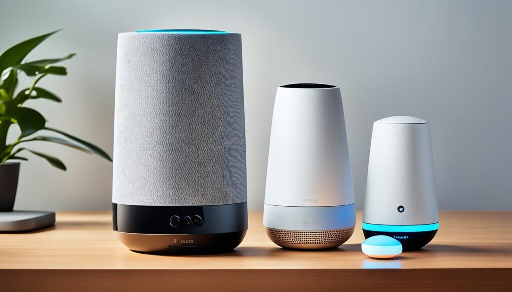 Speaker pintar dengan asisten virtual