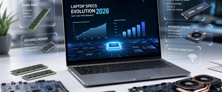 Evolusi Perkembangan Spesifikasi Laptop 2026: Memahami Perubahan Dari RAM Soldered hingga Storage NVMe Gen 5 Evolusi Perkembangan Spesifikasi Laptop 2026: Memahami Perubahan Dari RAM Soldered hingga Storage NVMe Gen 5