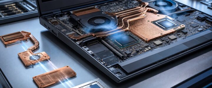 Evolusi Teknologi Pendingin Vapor Chamber dan Liquid Metal pada Laptop Performa Tinggi