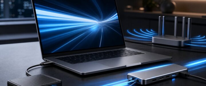 Dampak Wi-Fi 7 dan Thunderbolt 5 pada Transfer Data Laptop